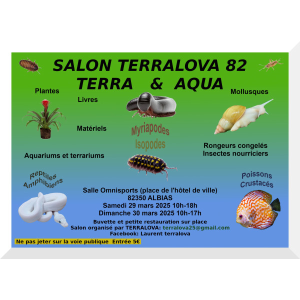 Affiche salon TERRALOVA82 2025