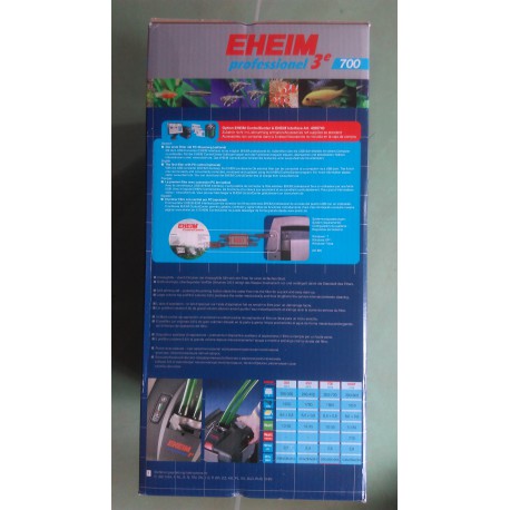 Le premier filtre extérieur avec prolongation des intervals entre les  nettoyages, EHEIM